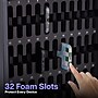 Luxor CellGuard Lockable 32-Unit Cell Phone Cabinet with Wall Mounting Kit, Black Powder Coated Steel (CHZZ002)~#|#~51667990-1EAA-4C1F-B03D1452DF235300_sc7