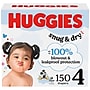 Huggies Snug & Dry Baby Diapers, Size 4, 150/Carton (51518/56457)~#|#~5166CF50-ADF6-41F7-ACFC7E5707811C0A_sc7