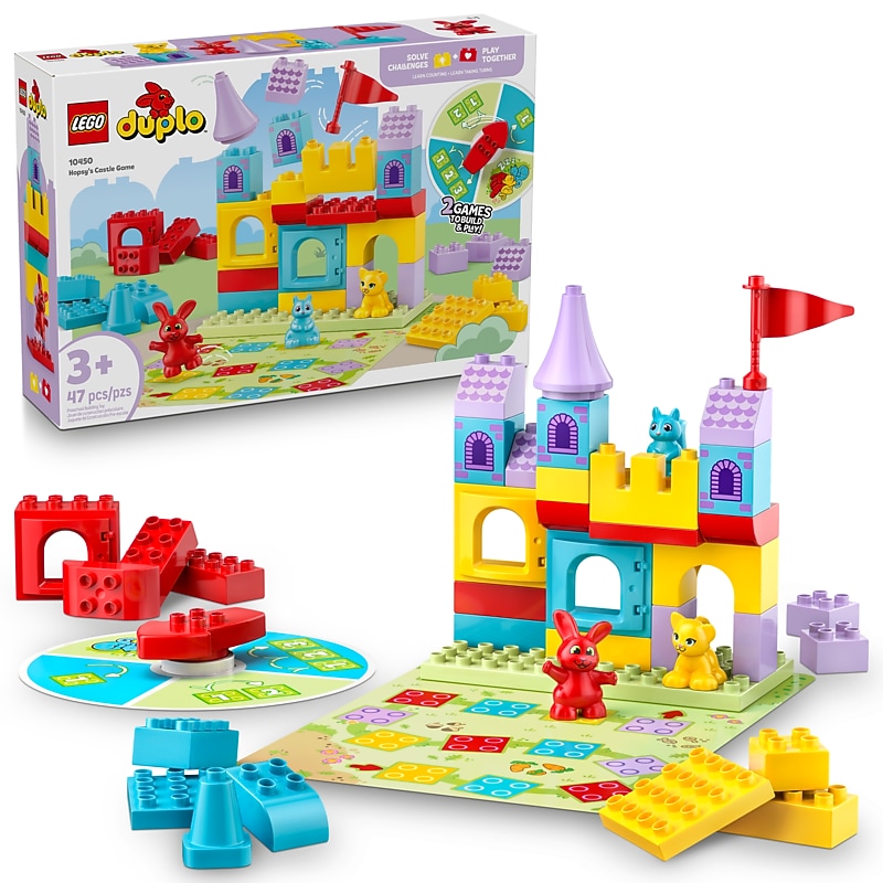 LEGO DUPLO Hopsys Castle Game, 47 Pieces (10450) image 1