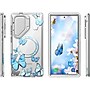 i-Blason Cosmo Clear BlueFly MagSafe Bumper Case for Samsung Galaxy S24 Ultra, Shock Absorbing, Clear/Blue (GS24UCOSMOSPBFY)~#|#~517126BD-AB9E-48F6-A338867A88290F9E_sc7