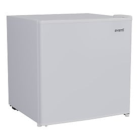 Avanti Recessed Door Handle Refrigerator, 1.6 Cu. Ft., White (RM16T0W) Simolary simolary.com