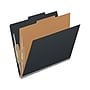 Medical Arts Press Pressboard Classification Folder, 1-Divider, 2" Expansion, Letter Size, Black, 10/Box (DV-T42-14-3BLK-PKT)~#|#~51769CEF-542A-4455-B127D501210E34C1_sc7