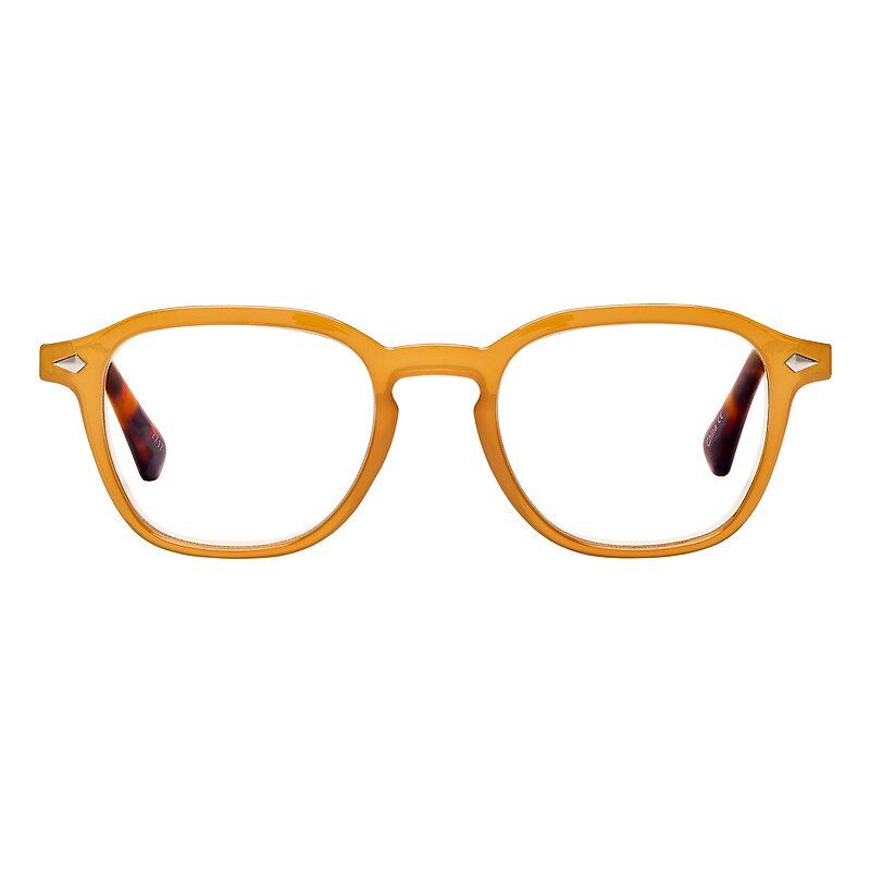 SAV Optitek Blue Light +2.50 Reading Glasses, Honey (E7313) image 1