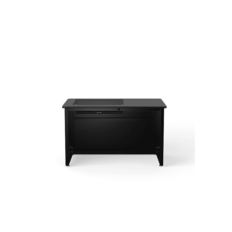 VersaDesk 48"W Downview Computer Desk, Black (DV4830-BB) image 1