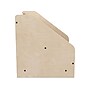 Flash Furniture Bright Beginnings 4-Section Book Display Unit, 19"H x 17.25"W x 17.25"D, Brown (MK-KE24305-GG)~#|#~51820C47-AE5E-4EAF-83C0E33BFF671750_sc7