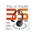 Delton 50X Pro Wireless Noise Canceling Bluetooth Mono Phone & Computer On Ear Headset, USB Type-C (DBTHEAD50X)