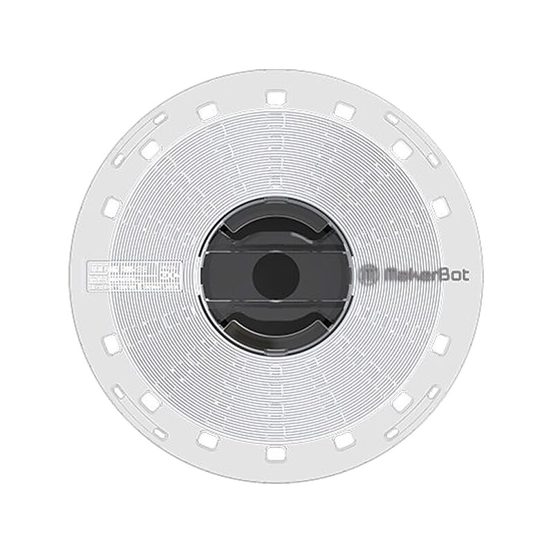 Makerbot RapidRinse 1.75mm ABS Filament Spool for METHOD X 3D Printer, White (375-0063A) image 1
