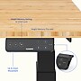 FlexiSpot E7COMMERCIAL 55''W Electric Height Adjustable Standing Desk, Bamboo/Black(E7BCOM5528-LBZB)~#|#~51871A08-7402-40A6-BD38AE757560E238_sc7