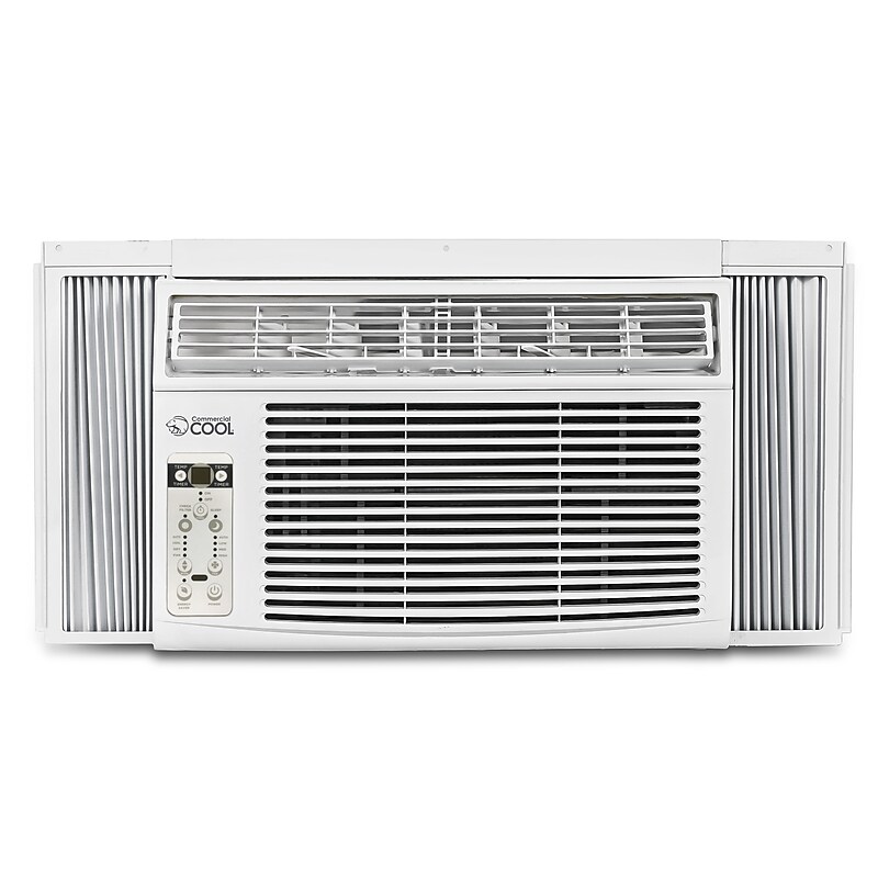 Commercial Cool 115-Volt 14,500 BTU Window Air Conditioner, with Remote, White (CWAM145W6C) image 1