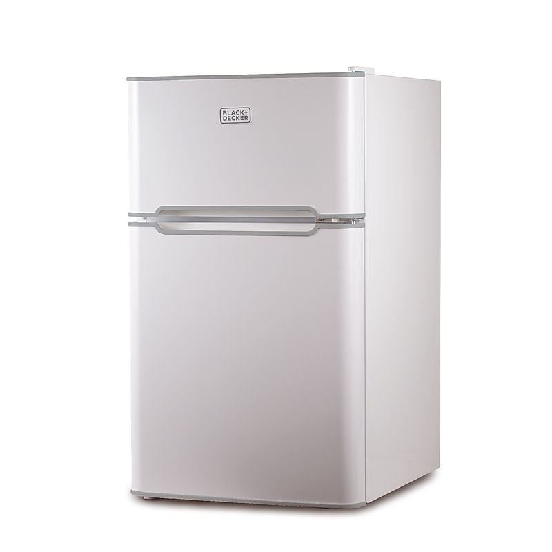 Black & Decker Adjustable Temperature Control Refrigerator w/Freezer, 3.1 Cu. Ft., White (BCRDK32W) image 1