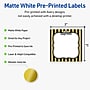 Avery Square Laser/Inkjet Multipurpose Labels, 2" x 2", White, 120/Pack (19479370944)~#|#~51943FC9-241F-45FF-9BC4EBB7DD04E91C_sc7