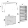 Bush Business Furniture Vista 60"W Desk with Lateral File Cabinet and Bookcase, Natural Elm (VST012NESU)~#|#~519CD4C0-2900-4BA3-830665FF388224AA_sc7