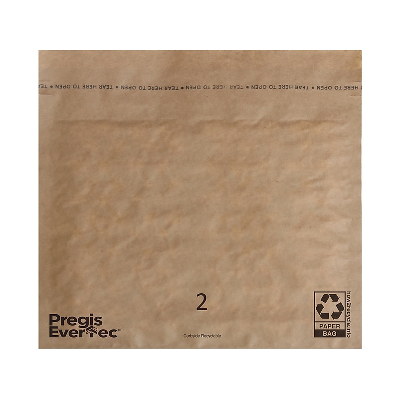 9" x 12" Self-Sealing Padded EverTec Mailer, #2, 25/Carton (4088331) image 1