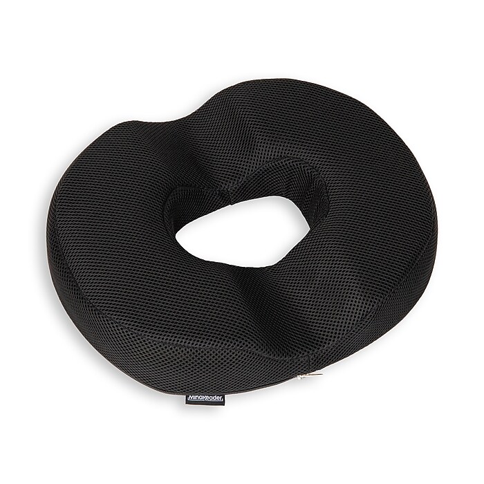 Mind Reader Donut Pillow Seat Cushion with Air-Cloud Technology