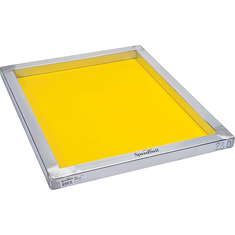 Speedball Aluminum Screen Printing Frame, Yellow (SBA004772) image 1