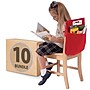 Seat Sack Seat Storage, 17" x 9" x 2.5", Red, 10/Pack (10115BUNDLE)~#|#~51A7293C-3D4B-4ED2-A11E8F29452F9812_sc7