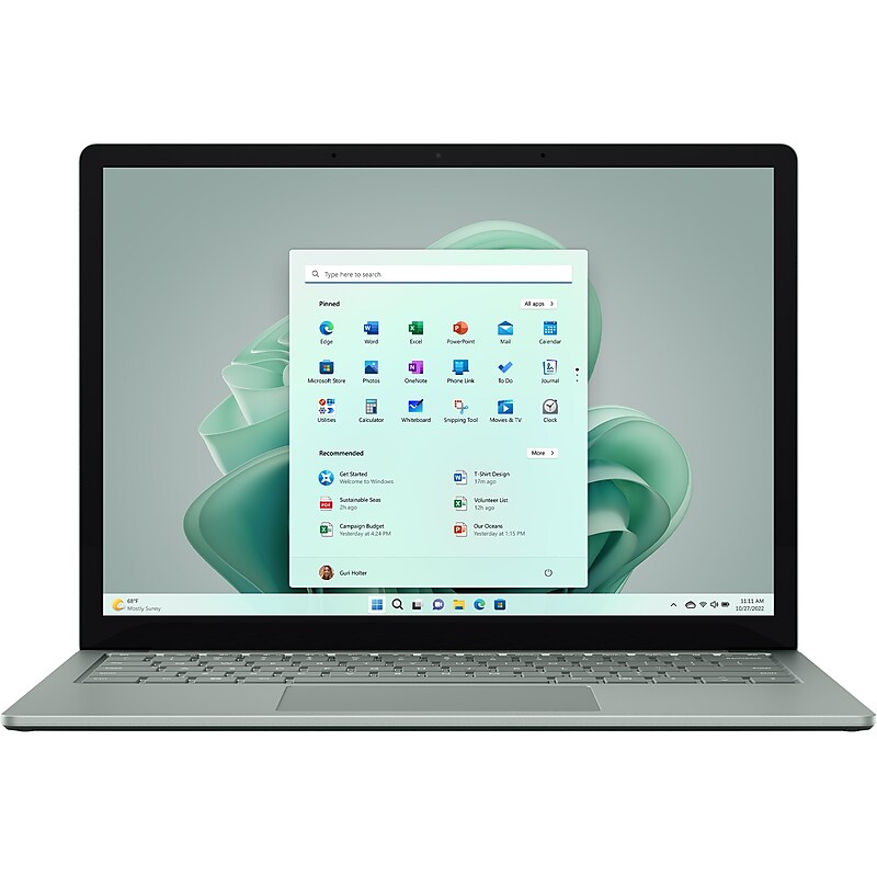 Microsoft Surface Laptop 5 13.5", Intel Core i7-1255U, 16GB Memory, 512GB SSD, Windows 11 Home (RBG-00051) image 1