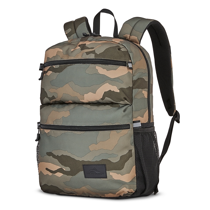 High Sierra Everclass Laptop Backpack, Medium, Natural Camo (150917-A332) image 1