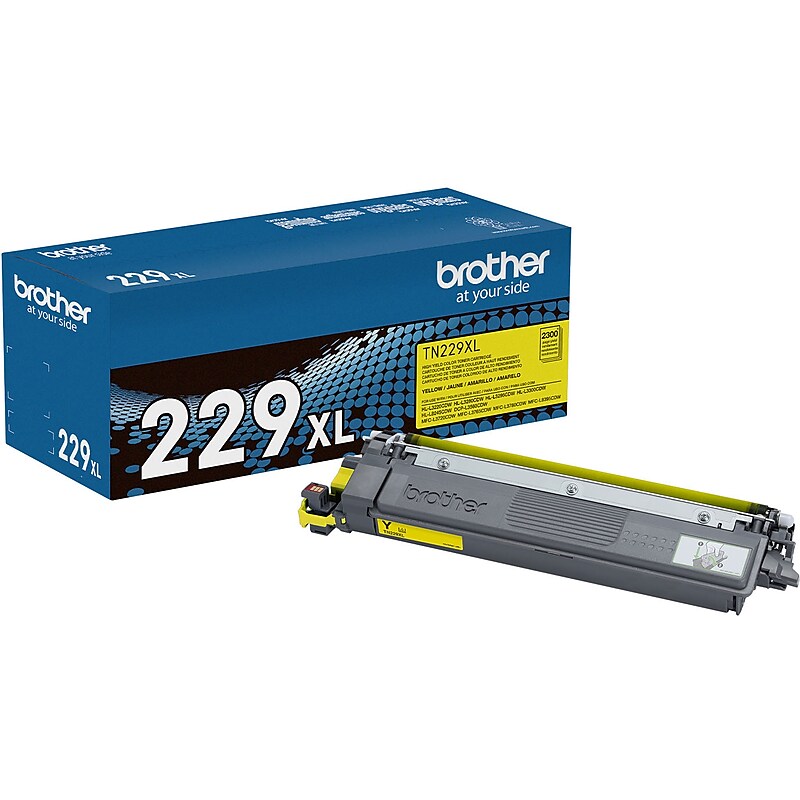 Brother TN229XL Yellow High Yield Toner Cartridge (TN229XLY) image 1