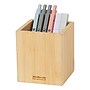 Mind Reader Wood Pen Cup Holder, Brown (BMPEN-BRN) ~#|#~51B7A494-3BAC-4F33-A2F2E284F0FBB075_sc7