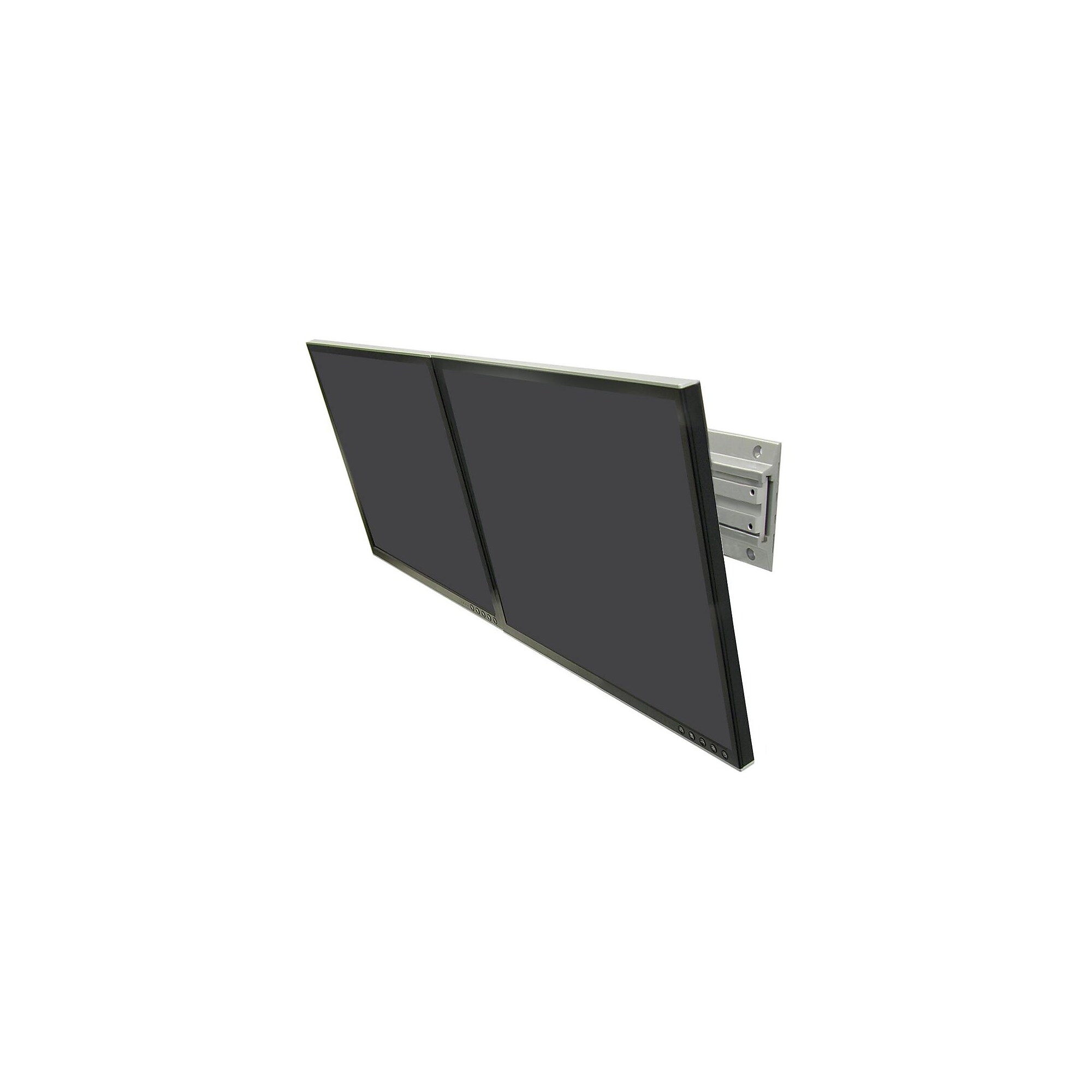 Ergotron Neo-Flex Adjustable Dual Monitor Arm & Wall Mount, Up to 24″ Monitor, Light Gray (28-514-800) Simolary simolary.com