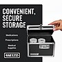 Vaultz Storage Container w/ Combination Lock, Plastic, Black (VZ00266-CAM)~#|#~51C324B0-69D3-490D-B1DF9ADDE5BAC625_sc7