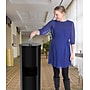 Gritt Commercial Wipe Dispenser with 7-Gallon Built-in Trash Can, Black (GRI509-BLK)~#|#~51C776CD-6808-485C-8882B85E257748BD_sc7