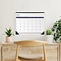 2026 Blueline DuraGlobe Bamboo Fiber 22" x 17" Monthly Desk Pad Calendar, Blue/White (C177227)~#|#~51C7A025-829D-4D5A-A2678603416226F0_sc7