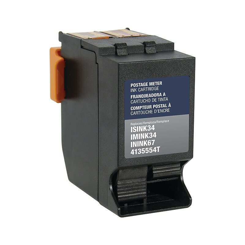 Remanufactured Postage Meter Red Ink Cartridge Replacement for Quadient (NeoPost), Hasler 34 (SIN-IJ330RDDS) image 1