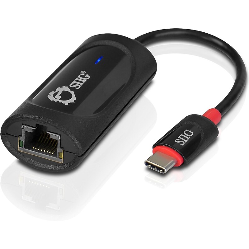 SIIG USB-C to Gigabit Ethernet Adapter image 1