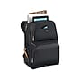 Solo New York Ambition Travel Laptop Backpack, Large, Black/Orange (UBN722-4)~#|#~51CE4FA5-27B1-4CAE-8F8536CAF1F2E489_sc7