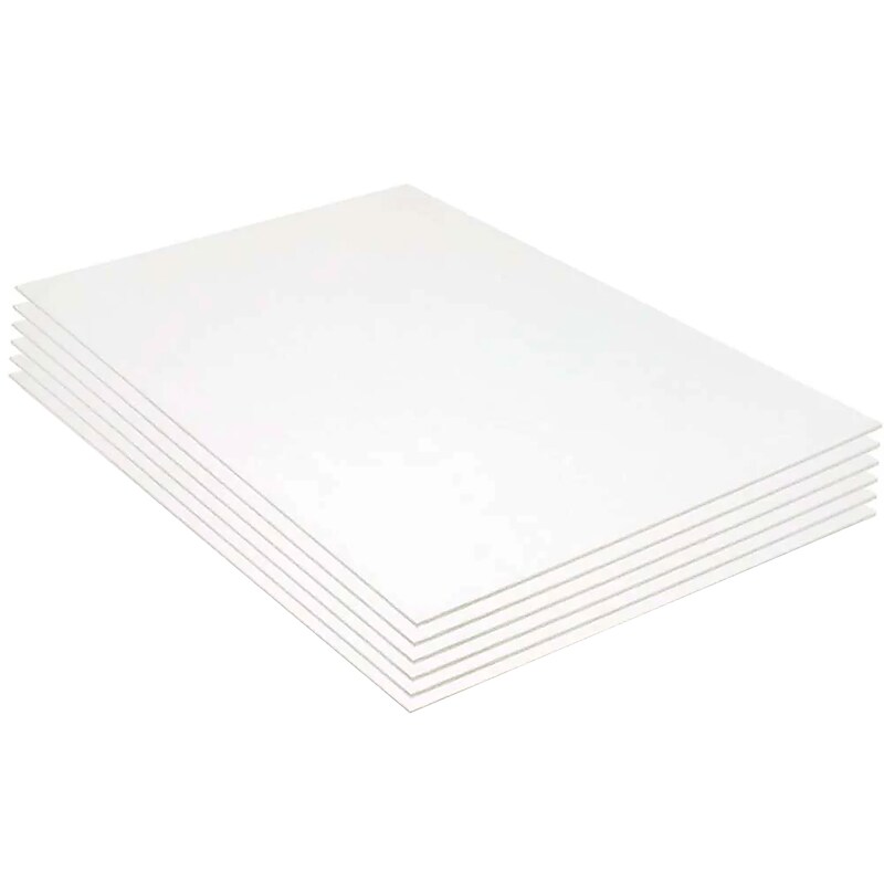 Bazic Foam Board, 20" x 30", White, 6/Bundle(BAZ589-6) image 1