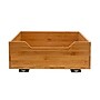Household Essentials Glidez Bamboo and Steel Pull-Out/Slide-Out Storage Organizer for Under Cabinet Use, 1-Tier Design (HE1087)~#|#~51D035D8-64AD-4F59-B04ACA342CE78FE4_sc7