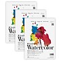 Strathmore 200 Series 9" x 12" Tape Bound Watercolor Pad, 15 Sheets/Book, 3/Bundle (STT251091-3)~#|#~51D05F05-193B-4B3C-B35253EFDFB4A2D2_sc7