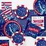 Say Hooray! Lady Liberty Fourth of July Disposable Party Tableware Set, 49/Pack (DTC9636E2A)~#|#~51D27D4B-5CB9-4303-86C85D755538B8AA_sc7