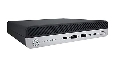 HP EliteDesk 800 G5 Mini Refurbished Desktop Computer, Intel Core i5-8500T, 8GB RAM, 256GB SSD, Windows 11 Pro Sansujyuku sansujyuku.com