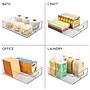 iDESIGN Medium Stackable Plastic Storage Bin, Clear, 3/Pack (29049M3)~#|#~51D34E94-E797-4367-A27C549F32287EB2_sc7