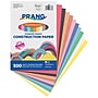 Prang 6" x 9" Construction Paper, Assorted Colors, 500 Sheets/Pack, 2 Packs/Bundle (PAC6678-2)~#|#~51D91884-C35F-4158-8CE8F1BD4D27D9E8_sc7