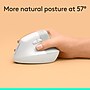 Logitech Lif Vertical Wireless Ergonomic  Optical Mouse, Off-White (910-006469)~#|#~51D9876F-937F-436D-BBAB29FC80B0F796_sc7