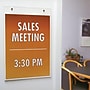 NuDell Sign Holder, 8.5" x 11", Clear Plastic (NUD38011)~#|#~51DB3133-2780-4237-A4BE6035ED7CD693_sc7