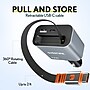 Overtime A50 72W USB-C and USB-A Car Charger with 2 ft Retractable USB-C Cable, Black (OCA50BK) ~#|#~51DD9CCE-D130-4D42-85ABDE201A513F5B_sc7