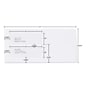 Staples Gummed Business Envelopes, 4 3/16" x 9", White, 1000/Box (381911/17045)~#|#~51DEB76F-EA74-4302-89A9B50992845A80_sc7