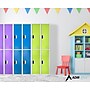 AdirOffice 72"H 2-Tier Black Storage Locker (ADI629-202-BLK-DL)~#|#~51E06A0F-44A5-43EF-ACE29AE6613DA299_sc7