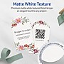 Avery Arched Business Cards, Matte White, 80/Pack (19479399682)~#|#~51E3FEE7-D3A4-4E12-AD6DED1A1CA912F7_sc7