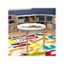 Flash Furniture Bright Beginnings Hercules 33" Round Table, Height Adjustable, White/Beech (MK-ME088022-GG)~#|#~51E689CA-C118-451E-BE7403F7DF4B3C3D_sc7