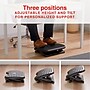 Staples Ergonomic Tilt Adjustable Footrest, Black (ST63336)~#|#~51E9A184-9677-4800-88434AE20A375D0C_sc7