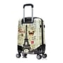 InUSA 20" Hardside Paris Carry-On Suitcase, 4-Wheeled Spinner, TSA Checkpoint Friendly, Paris (IUAPC00S-PAR)~#|#~51EBB2B8-9839-43D2-90B1E3640BF99891_sc7