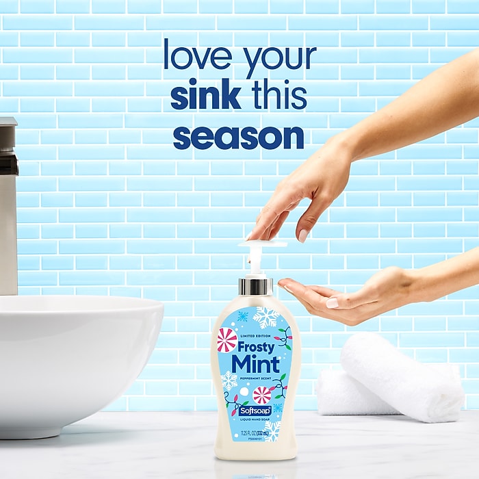 Softsoap Limited Edition Frosty Mint Liquid Hand Soap, Peppermint