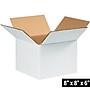 8" x 8" x 6" Shipping Boxes, 32 ECT, White, 25/Bundle (886W)~#|#~51ED0371-5658-4AD3-938EC1E8AF004940_sc7