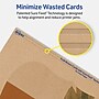 Avery Integrated Cards, 6" x 9", Matte Kraft Brown, 25/Pack (95354)~#|#~51F79FCC-ADDC-4BA5-80B7CB2F232D63C7_sc7